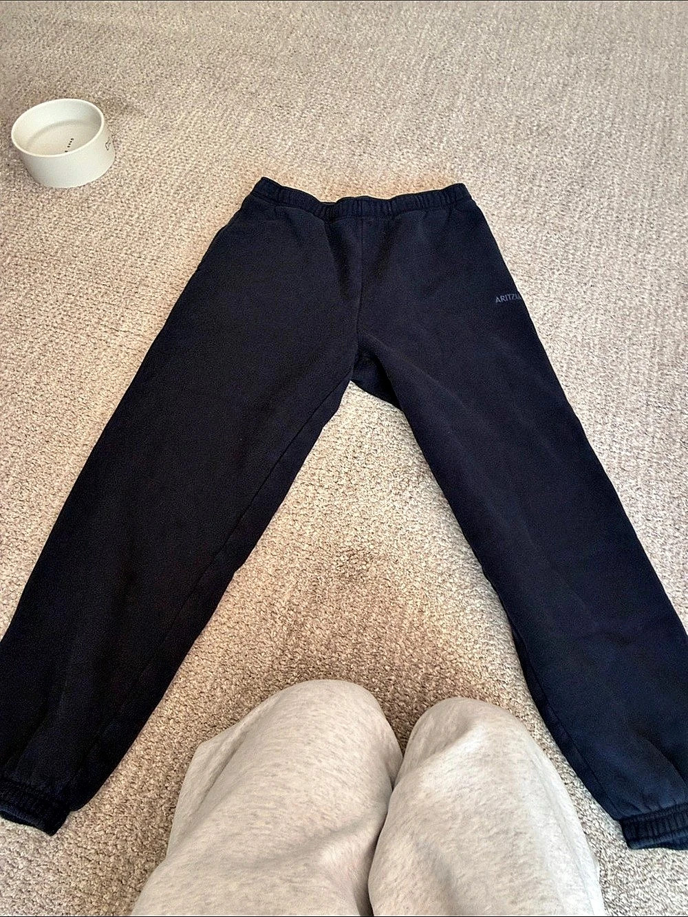 Aritzia Tna Cozy Fleece Mega Sweatpant Black Small